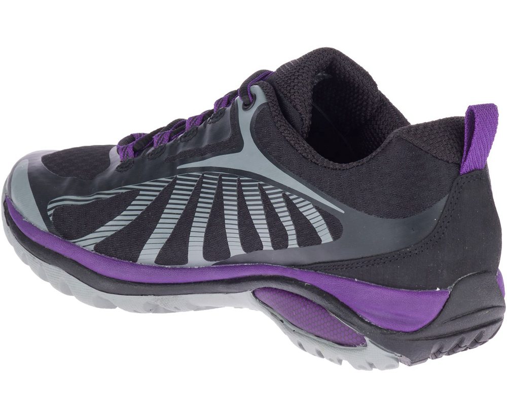 Tenis Senhora - Merrell Siren Edge 3 - Pretas/Roxo - BVZ962408